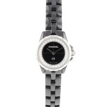 Thumbnail von Chanel J12 J12-XS Black Ceramic Diamonds NEW