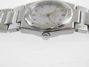 Thumbnail von IWC Ingenieur SL 26 mm Damenuhr , super selten mit Millimeter Papier Zifferblatt Millimeter Papier Zifferblatt Stahl mit Stahlband C 2249