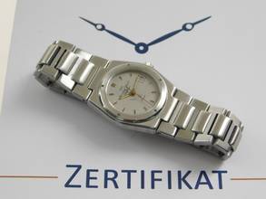 Thumbnail von IWC Ingenieur SL 26 mm Damenuhr , super selten mit Millimeter Papier Zifferblatt Millimeter Papier Zifferblatt Stahl mit Stahlband C 2249