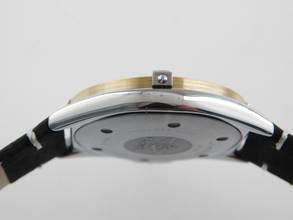 Thumbnail von Breitling Callisto 34 mm Stahl Gold Herrenuhr im Top Zustand mit neuem Lederband