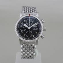Thumbnail von Tutima F2 Uçuşçusu Kronograf Otomatik Ø 38 mm Paslanmaz Çelik Tam Set Mükemmel Durum