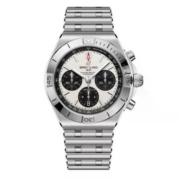  Breitling Chronomat 42 B01 42mm AB0158101A1A1 Chronograph 'Panda' Unworn/New Condition Full Set 6-2026 