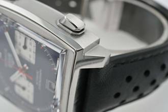 Thumbnail von TAG Heuer Monaco Calibre 11 Chronograph Calibre 11 Blue CAW211P Steve Mc Queen