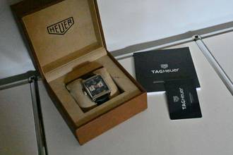 Thumbnail von TAG Heuer Monaco Calibre 11 Chronograph Calibre 11 Blue CAW211P Steve Mc Queen