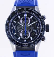 Thumbnail von TAG Heuer Carrera Calibre HEUER 01 Date Chronograph Heuer 01 Black Ceramic Steel 45mm Skeleton B+P