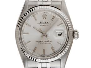Thumbnail von Rolex Datejust 36 Ref.1601 Bj.1977 Box&Beschreibung sehr gut Vintage Datejust Stahl 18kt Weißgold open 6/9