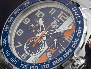 Thumbnail von TAG Heuer Formula 1 Quarz X Gulf Ref.CAZ101AT.BA0842 Bj.2026 Full Set Ungetragen Formula 1 Chronograph X Gulf Special Edition