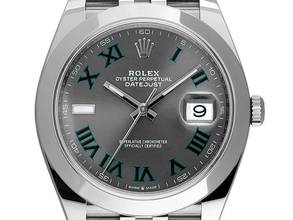 Thumbnail von Rolex Datejust 41 Wimbledon Ref.126300 2024 Full Set wie Neu Datejust Stahl Wimbledon