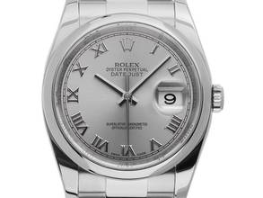 Thumbnail von Rolex Datejust 36 Ref.126200 Bj.2008 Full Set sehr gut Vintage Datejust Stahl