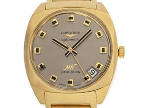 Thumbnail von Longines Ultra-Chron Ref.8360 Bj.1972 original Box sehr gut Vintage Ultra-Chron 18kt Gelbgold 109g