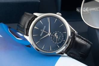 Thumbnail von Jaeger-LeCoultre Master Ultra Thin Moon Blue Otomatik Q1368480 109.8.A5.S B&P
