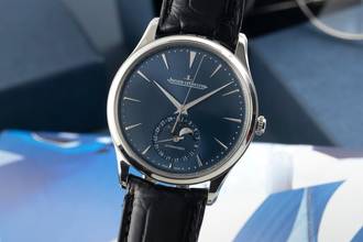 Thumbnail von Jaeger-LeCoultre Master Ultra Thin Moon Blue Otomatik Q1368480 109.8.A5.S B&P