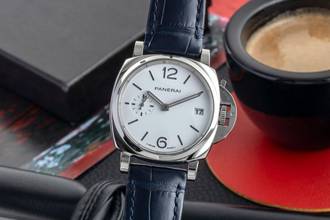 Thumbnail von Panerai Luminor Due Luna Çelik Otomatik Erkek Saatı Ref. PAM01306 B&P 2023