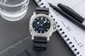 Thumbnail von Panerai Luminor Submersible Quaranta Quattro Automatik Ref. PAM01229 Papiere