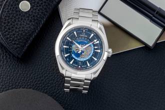 Thumbnail von Omega Seamaster Aqua Terra Dünya Saati 150M Dünya Saati Ref 220.10.43.22.03.001