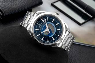 Thumbnail von Omega Seamaster Aqua Terra Dünya Saati 150M Dünya Saati Ref 220.10.43.22.03.001
