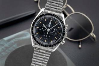Thumbnail von Omega Speedmaster Professional Moonwatch Kronograf Çelik El Kurmalı Ref. 3590.50.00 B&P