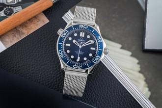 Thumbnail von Omega Seamaster Diver 300 M James Bond 60. Yıl Dönümü Ref. 210.30.42.20.03.002