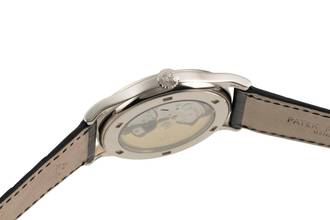 Thumbnail von Patek Philippe Calatrava 18K (0,750) Beyaz Altın Otomatik Ref. 5296G-010 B&P 2009