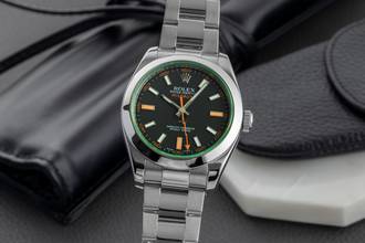 Thumbnail von Rolex Milgauss Edelstahl Automatik Herrenuhr Ref. 116400GV