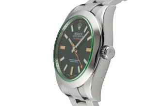 Thumbnail von Rolex Milgauss Edelstahl Automatik Herrenuhr Ref. 116400GV