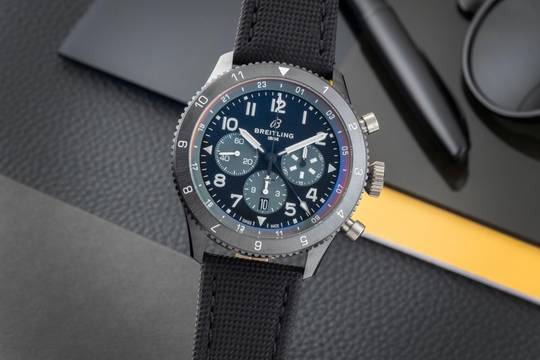  Breitling Super Avi Classic Super Avi Chronograph GMT Mosquito Night Fighter SB04451A1B1X1 