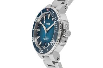 Thumbnail von Oris Aquis Date Stahl Automatik Herrenuhr Ref. 01 733 7732 4185 Box & Papiere