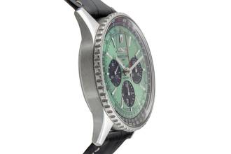 Thumbnail von Breitling Navitimer 1 B01 Kronograf 43 Yeşil Çelik Otomatik Ref. AB0138241L1P1