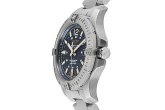 Thumbnail von Breitling Chronomat Colt Blue Dial Stahl Automatik Herrenuhr Ref. A17313101C1A1 B&P 2021