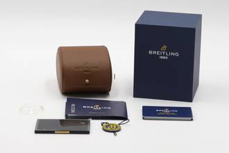 Thumbnail von Breitling Chronomat Colt Blue Dial Stahl Automatik Herrenuhr Ref. A17313101C1A1 B&P 2021