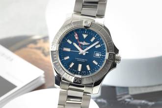 Thumbnail von Breitling Avenger II GMT 45 Automatik Stahl Ref. A32395101C1A1 Box & Papiere