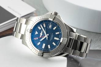 Thumbnail von Breitling Avenger II GMT 45 Automatik Stahl Ref. A32395101C1A1 Box & Papiere