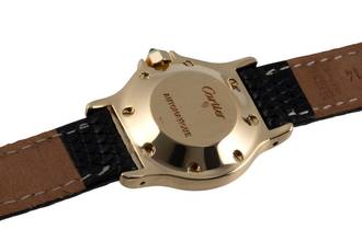 Thumbnail von Cartier Santos Ronde Octagon Lady 18K (0,750) Gold Automatik Damenuhr Ref. 2969