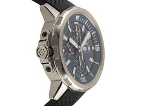 Thumbnail von IWC Aquatimer Chronograph Cousteau Chronograph Stahl Automatik Herren Ref. IW376805 B&P