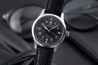 Thumbnail von IWC Fliegeruhr Mark XII Lady Black Dial Edelstahl Automatik Damenuhr Ref. IW442101
