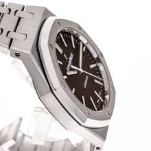 Thumbnail von Audemars Piguet Royal Oak Selfwinding Steel 41 Black – 15400ST.OO.1220ST.01 – neredeyse yeni – 2016 Tam Set