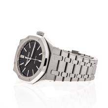 Thumbnail von Audemars Piguet Royal Oak Selfwinding Steel 41 Black – 15400ST.OO.1220ST.01 – neredeyse yeni – 2016 Tam Set