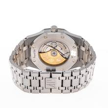 Thumbnail von Audemars Piguet Royal Oak Selfwinding Steel 41 Black – 15400ST.OO.1220ST.01 – neredeyse yeni – 2016 Tam Set