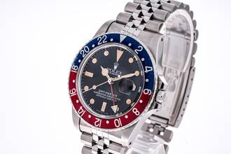 Thumbnail von Rolex GMT-Master Pepsi – 16750 – Matte Dial Tritium – Vintage – Original – 1984 – Full Set