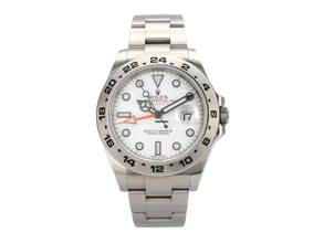Thumbnail von Rolex Explorer II 42 Edelstahl 216570 weißes Zifferblatt