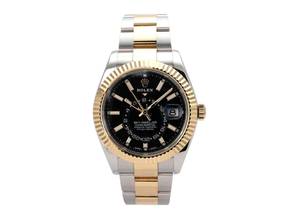 Thumbnail von Rolex Sky-Dweller Edelstahl / Gelbgold Ref. 326933 schwarzes Zifferblatt
