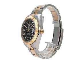 Thumbnail von Rolex Sky-Dweller Edelstahl / Gelbgold Ref. 326933 schwarzes Zifferblatt