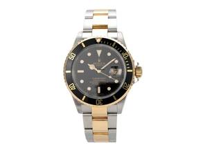 Thumbnail von Rolex Submariner Date 16613 Edelstahl Gold aus 2003 Y-Serie LC100