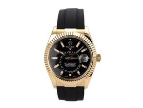 Thumbnail von Rolex Sky-Dweller Gelbgold / Oysterflex Ref. 336238 Schwarz