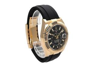 Thumbnail von Rolex Sky-Dweller Gelbgold / Oysterflex Ref. 336238 Schwarz