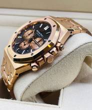 Thumbnail von Audemars Piguet Royal Oak Chronograph Rosegold Chocolate 41mm Mint condition