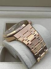 Thumbnail von Audemars Piguet Royal Oak Chronograph Rosegold Chocolate 41mm Mint condition