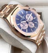 Thumbnail von Audemars Piguet Royal Oak Chronograph Rosegold Chocolate 41mm Mint condition