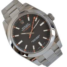 Thumbnail von Rolex Milgauss 116400 Black LumiNova Full Set 2010 TOP Condition