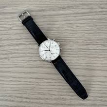 Thumbnail von IWC Portugieser Chronograph Portuguese IW3714 chronograph silver dial Full Set 2004